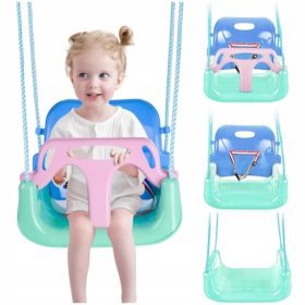    Altalena da giardino Casa modulare per bambini 3in1 Forte sulle corde Sicuro