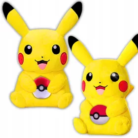    MASCOTTE PIKACHU GRANDE PELUCHE POKEMON MORBIDO 40CM + COCCOLE POKEBALL