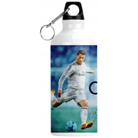  BOTTIGLIA D'ACQUA CRISTIANO RONALDO CON ISCRIZIONE