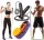  SET DI 4 GUIDE DI RESISTENZA PER ESERCIZI POWER BAND nastro fitness + PIANO e APPLICAZIONE