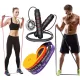 SET DI 4 GUIDE DI RESISTENZA PER ESERCIZI POWER BAND nastro fitness + PIANO e APPLICAZIONE