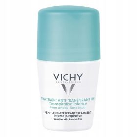 Vichy Antiperspirante in Roll-on 48h per Iperidrosi, 50 ml