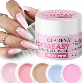    CLARESA GEL COSTRUTTIVO SOFT & EASY CON TICSOTROPIA COLORE A SCELTA 90 g