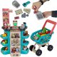  Carrello della spesa del supermercato, accessori per registratori di cassa, giocattolo per bambini, 47 pz