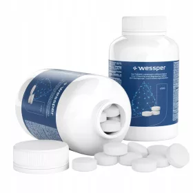    Wessper Compresse detergenti e sgrassanti 2in1 per macchine da caffè, 100 pz