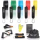  SET DI 5 FASCE DI RESISTENZA A SPESSORE, GAMBA, MANO, ALLENAMENTO FITNESS