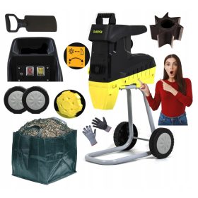    FRESATRICE TRITURATORE ELETTRICO TRITURATORE TURBO XXL + Guanti Dragon DRAGON10/LUX taglia 10-L 1 paio