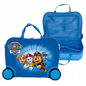    Valigia per bambini Paw Patrol Nickelodeon 28 l Sfumature di blu + Scatola con patta in cartone 500x400x200 3W 10pz