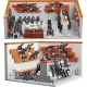  SET ARMA BLISTER ARMA DL FIGURE BLOCCHI MILITARE