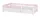  Letto per bambini SIMPLE BABY BOO 160x80 bianco + rosa