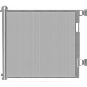    Binario per porta, scale Wodondog accessori, avvitato, espansione, prolunghe tonalità grigio e argento