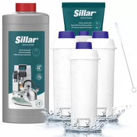    Decalcificante universale per macchina da caffè Sillar 1 l + altri 2 prodotti