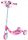 Monopattino a tre ruote Smoby 750167 Blu, Rosa