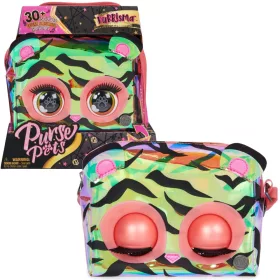    BORSA PETS PURRISMA ZEBRA BORSA INTERATTIVA CON OCCHI E SUONO