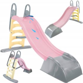    Scivolo da giardino grande Mochtoys, scivolo acquatico, 180 cm - rosa