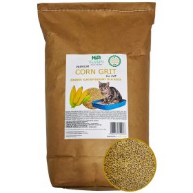    Lettiera di mais per gatti Pellet NATURALE in granuli 16 litri XXL PACK