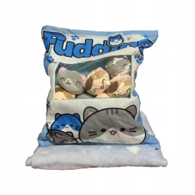    Gatto CUSCINO PER BUDINO CON MOTIVI DI MASCOTTE DA LANCIO Portane 8 piccoli
