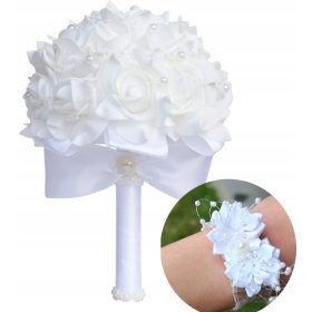  Bouquet Matrimonio Prima Comunione + Polsino