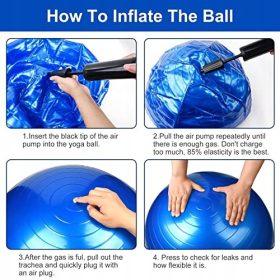  Palla da ginnastica Flintronic 55/65 cm