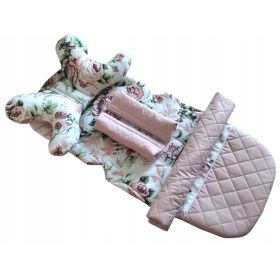  Inserto passeggino + cuscino + protezioni