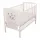  Letto in legno Bello 60 x 120 cm bianco