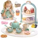  SERVIZIO DA TÈ IN LEGNO PASTICCERIA SERVIZIO CAFFÈ GIOCO ACCESSORI FIL