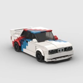    BMW M3 E30 fatta di blocchi | modello per assemblare una BMW M3 E30