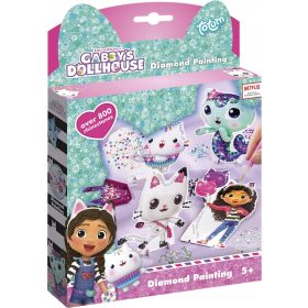    Totum mosaico diamante ricamo diamante per bambini Gabi's Cat House