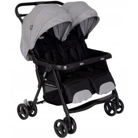  Graco Duorider - Passeggino doppio Steeple Grey