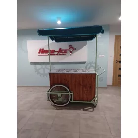   Carretto, vetrina, distributore, conservatore gelato, 8 gusti