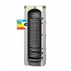    BUFFER DI CALORE CON SERPENTINA MASSIMA GRANDE 3,6 m2 300 L GALMET 71-304500