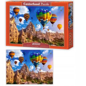    PUZZLE GRANDE CASTORLAND PALLONCINI COLORATI, PUZZLE CAPPADOCIA 2000 PEZZI
