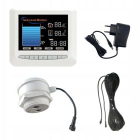    Sensore livello liquido acqua, riempimento fossa settica, display LCD