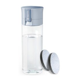  Bottiglia filtrante Brita Vital blu pastello con 2 dischi