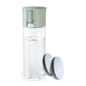    Bottiglia filtrante Brita Vital, verde pastello, con 2 dischi