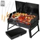  Griglia a carbone Five-Star Grill&Chill 42 x 25 cm