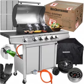  Griglia a gas Heckermann 17,4 kW