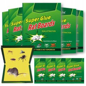    20x TRAPPOLE PER RATTI TRAPPOLA PER MOUSE COLLA FORTE SAPORE FORTE ZAMPA LEP