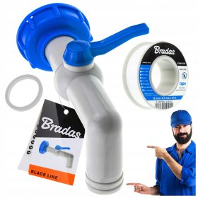    VALVOLA PER FAP MAUZER PER RUBINETTO GIARDINO MAUZER IBC S60x6 + NASTRO IN TEFLON