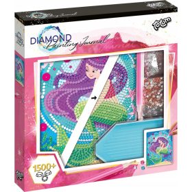    Totum Diary Diamond quaderno ricamo diamante mosaico per bambini Sirena
