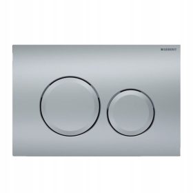  Pulsante scarico WC Geberit Delta 20 argento