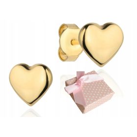    585 ORECCHINI IN ORO BAMBINA BAMBINA cuore battesimo comunione