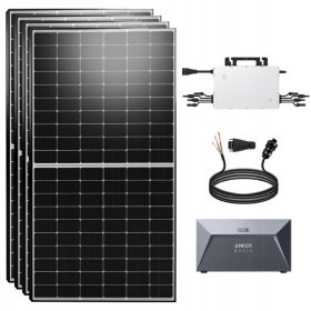   Fotovoltaico da balcone 2000W con inverter HMS 2000W e centrale elettrica