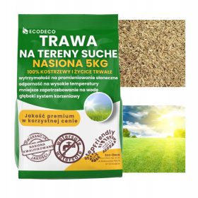    Erba decorativa, miscela di erba, per zone secche, giardino, ristrutturazione Eco Deco 200 m² 5 kg