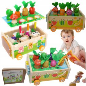    GIOCO DI LOGICA FATTORIA ABILITÀ SELETTORE ANIMALI E VERMI MONTESSORI