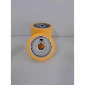 Pialla a pialla, rullo in gomma, avanzamento 140x50 0 W