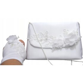    Borsa per la comunione. Sacchetti per comunione decorati con applicazioni 3D