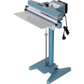   MACCHINA PER SIGILLARE SACCHI DA PIEDE IN ACCIAIO 45cm SIGILLO 1CM