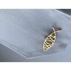    Gemelli EXC alla moda e fenomenali Pesce Segno Simbolo Pesce placcato in oro