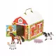  Casa delle bambole Melissa & Doug Fienile in legno con animali 26,5 cm
